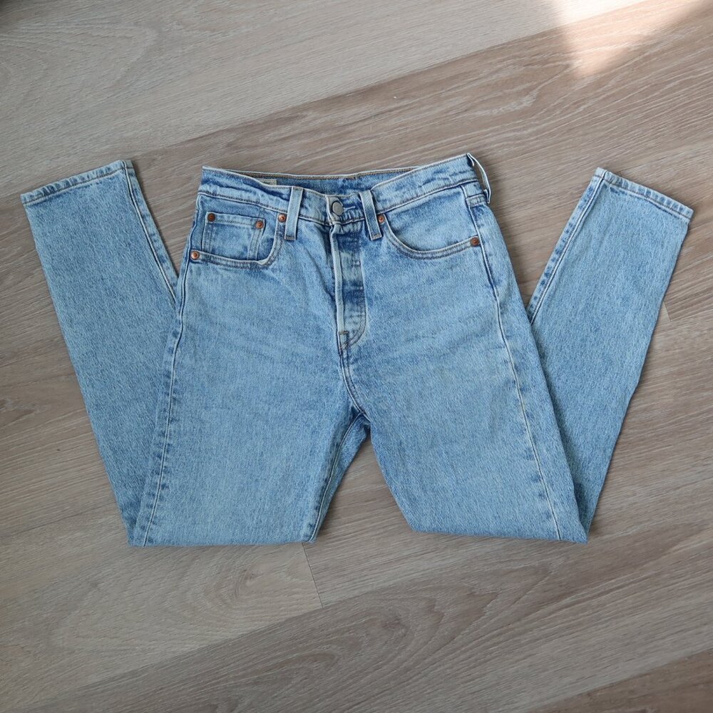 Levi's 501s Skinny Jeans, Size 26